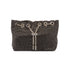Clutch nera da donna con strass argentati Lora Ferres, Borse e accessori Donna, SKU b514000321, Immagine 0